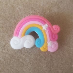 Rainbow Shoe Charm